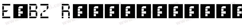 E-BZ Regular字体转换